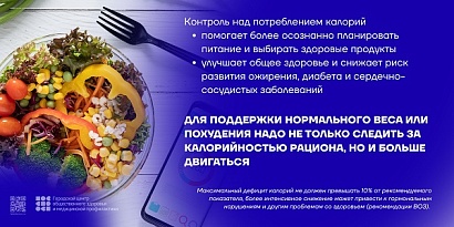 19-25 января 2026 - неделя популяризации подсчета калорий